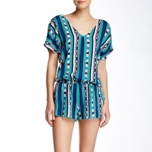 Roxy Coverup Romper in 'Ikat Dream'